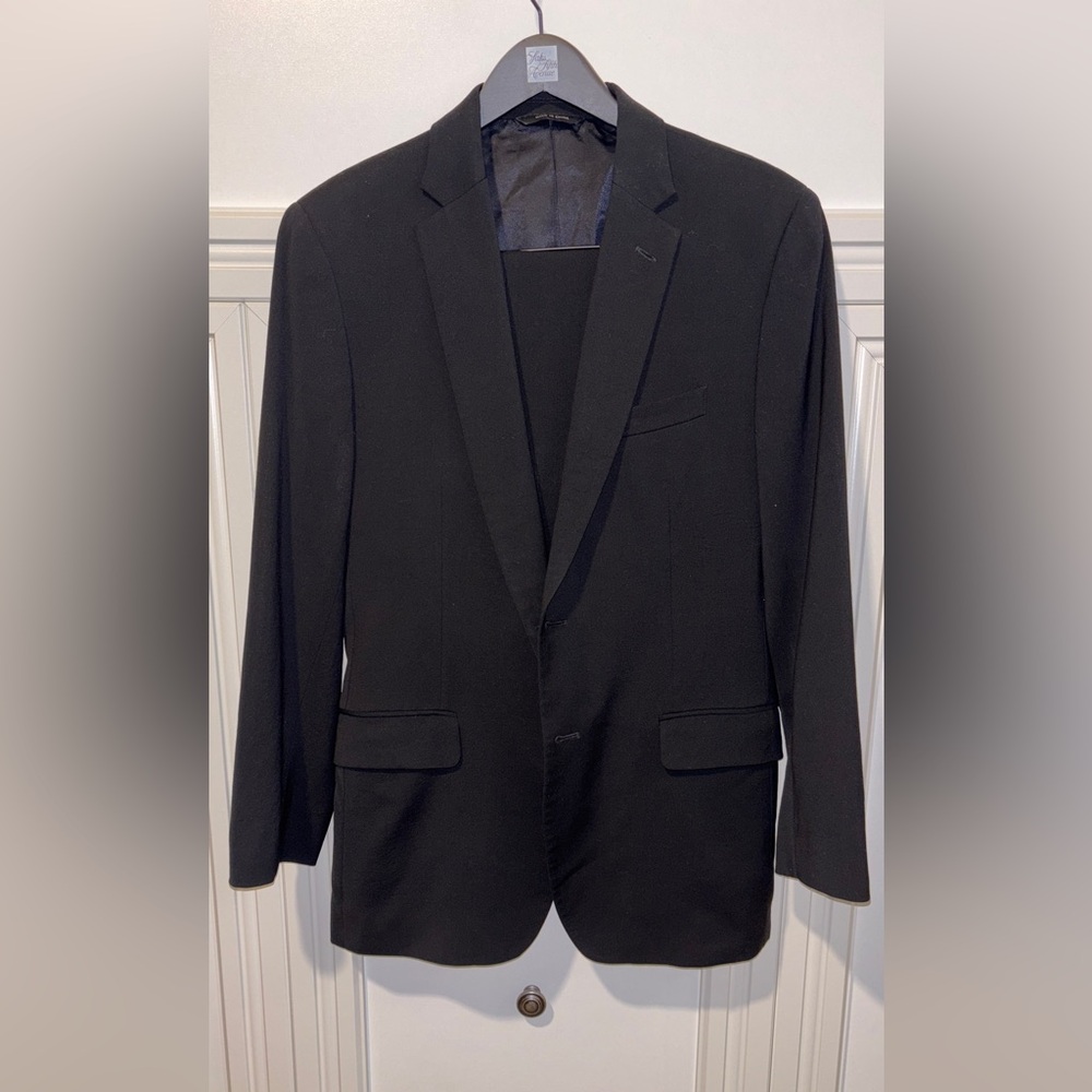 Banana Republic Elegant Black Suit